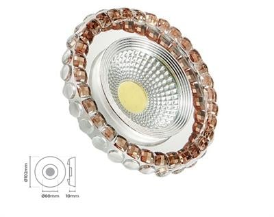 Molled Gu-10 Duylu Sıva Altı Kristal Mini Spot Armatür MOL549
