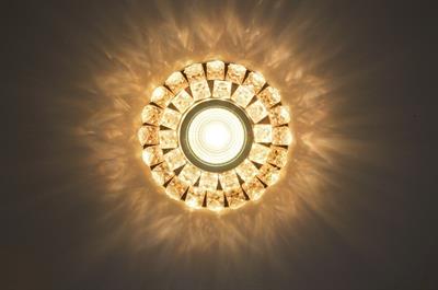 Molled Gu-10 Duylu Sıva Altı Kristal Mini Spot Armatür MOL543