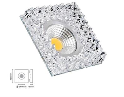 Molled Gu-10 Duylu Sıva Altı Kristal Mini Spot Armatür MOL554