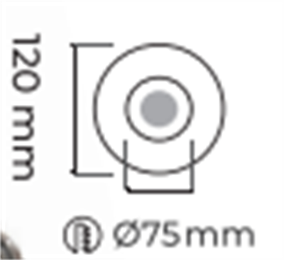 Molled Gu-10 Duylu Sıva Altı Mini Spot Armatür MOL3028