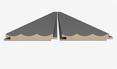 AGT DUVAR LAMBİRİ LB-2050-728 SOFT TOUCH KAYA GRİ