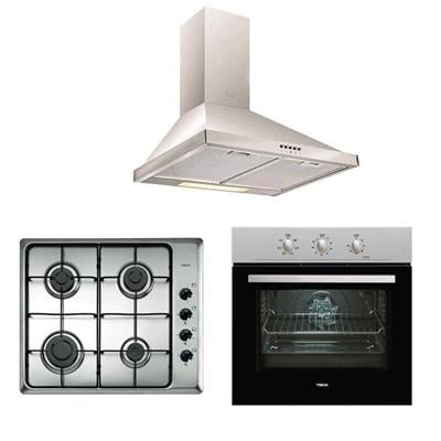 TEKATEKA CHEF 1 ANKASTRE SETİ FIRIN OCAK DAVLUMBAZ 111020046 112620020 40495030