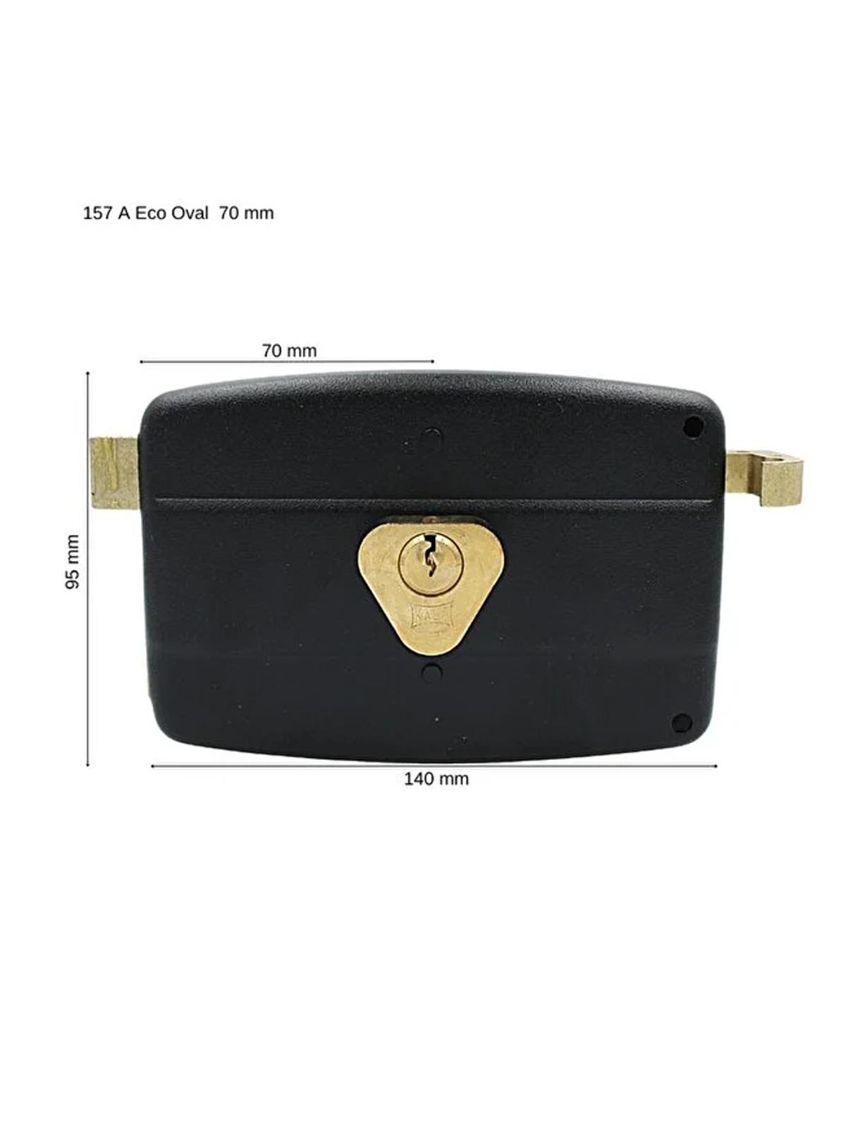 KALE 157A 52 MM KARŞILIKSIZ TRAJLI DEMİR KAPI KİLİDİ 157A0000116