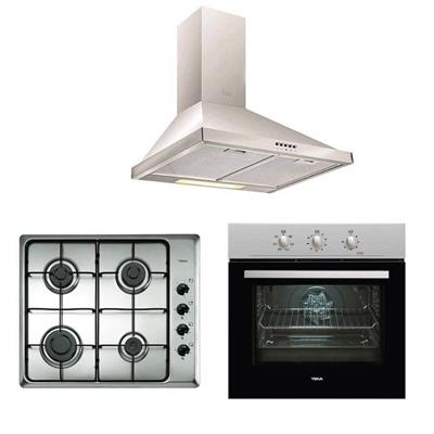 TEKA CHEF 1 ANKASTRE SETİ FIRIN OCAK DAVLUMBAZ 111020046 112620020