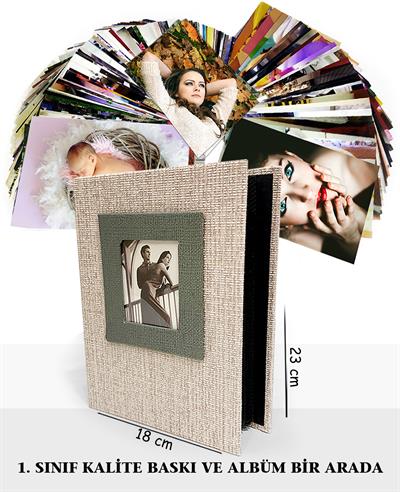 200 Adet 10x15 Koton Albümümlü Paket