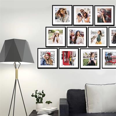 30 Adet 20x20 Yapışkanlı Sök-Tak Çerçeve