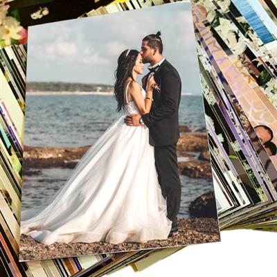 500 Adet 10x15 Koton Albümümlü Paket