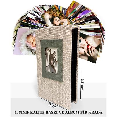 300 Adet 10x15 Koton Albümümlü Paket