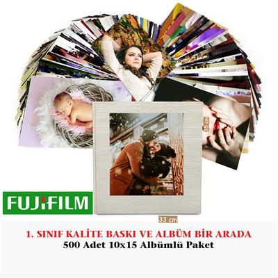 500 Adet 10x15 Koton Albümümlü Paket