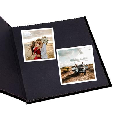 Her Şey Seninle Güzel Yazılı Anı Defteri - 20 Adet 10x10 Cm Solmaz Fotoğraf Baskı, Beyaz Jel Kalem ve Bant Hediye (tasarla, yapıştır, oluştur ) 