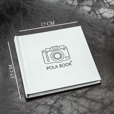 Mini Anı Defteri 17x17 Cm - 20 Adet 5x7 Cm İntax Fotoğraf Baskı, Beyaz Jel Kalem ve Bant Hediye 