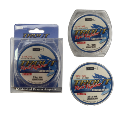 ICON-IC | ICON-IC Trout 50mt Fluorocarbon Misina - 0.21 MM