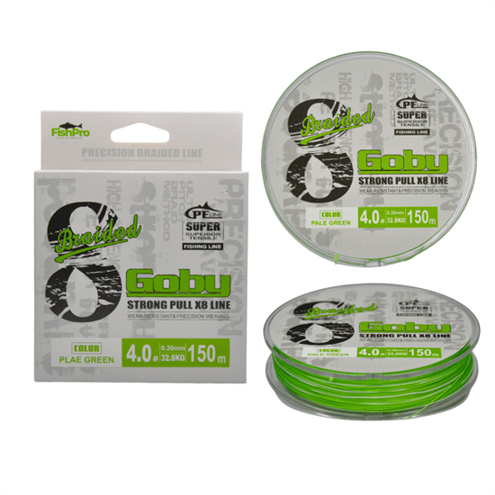 FishPro Goby 150m X8 Pale Green İp Misina