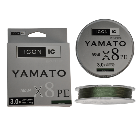 ICON-IC | ICON-IC Yamato 150m X8 Dark Green İp Misina