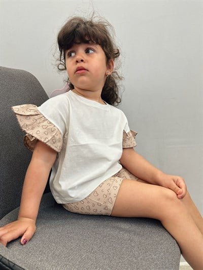 Leopar Kol Detaylı Takım