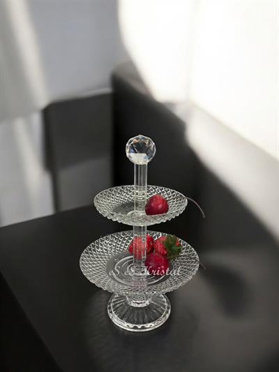 2 Katlı Lokumluk Küçük Boy Tarama Şeffaf