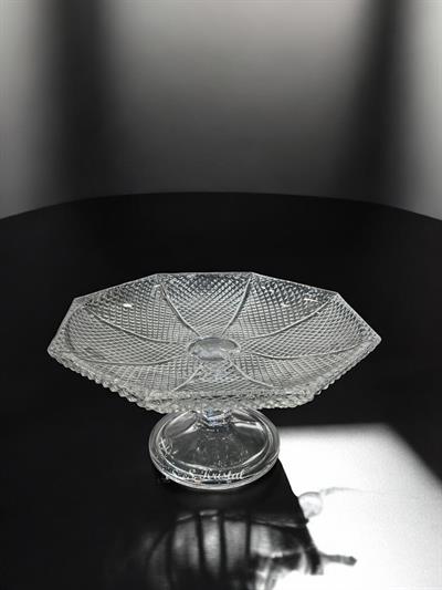 8 Köşeli Tabak Dik Kesmeli Tarama Şeffaf