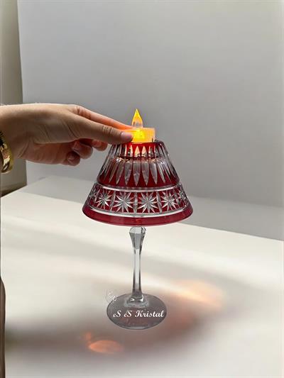 Abajur Mumluk Orion Kırmızı