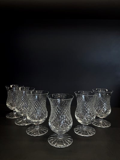 Ayaklı Çay Bardağı Tarama Şeffaf