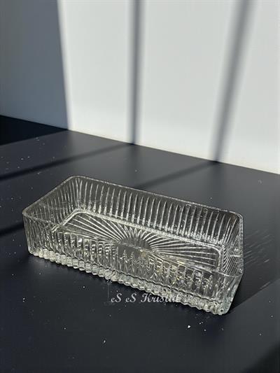 DERİN DİKDÖRTGEN TABAK DİK KESME ŞEFFAF 