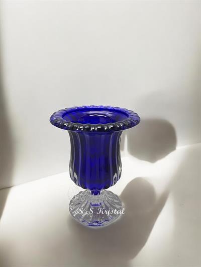 Diamond Vazo 14 Cm Sadecam Mavi