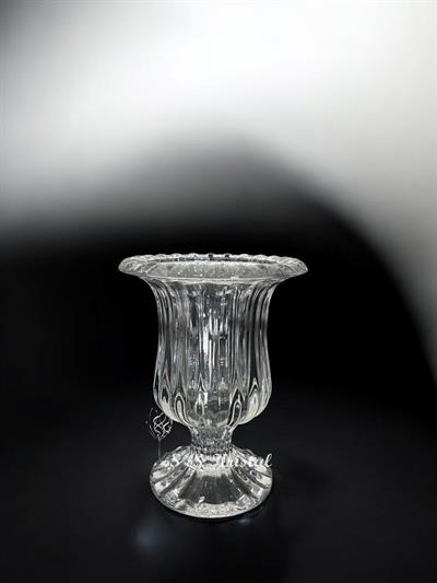 Diamond Vazo 14 Cm Sadecam Şeffaf