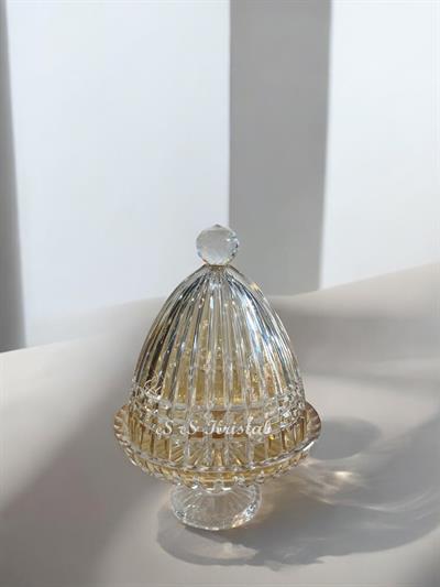 Kapaklı Sunumluk Büyük Boy Çit Amber