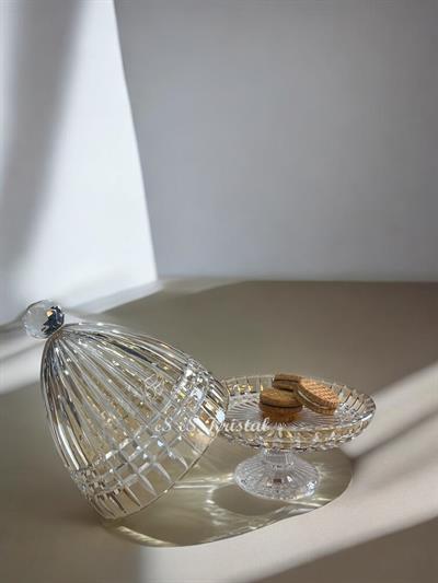 Kapaklı Sunumluk Büyük Boy Çit Amber