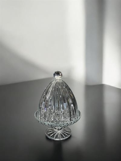 Kapaklı Sunumluk Küçük Boy Dik Kesme Şeffaf