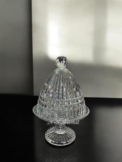 Kapaklı Sunumluk Orta Boy Çit Şeffaf