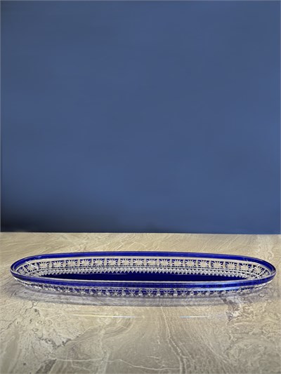 Kayık Tabak 40 Cm Orion Mavi