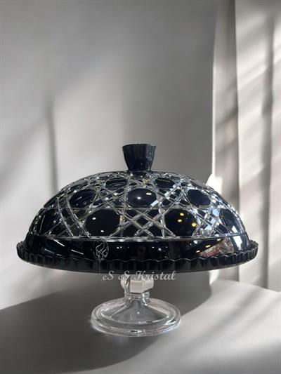 Kek Fanusu Büyük Boy Hasır Siyah