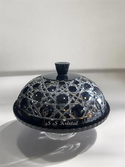 Kek Fanusu Büyük Boy Hasır Siyah