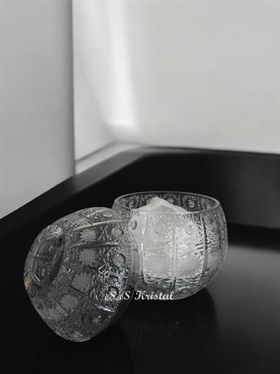 Konik Peçetelik Ekose Şeffaf