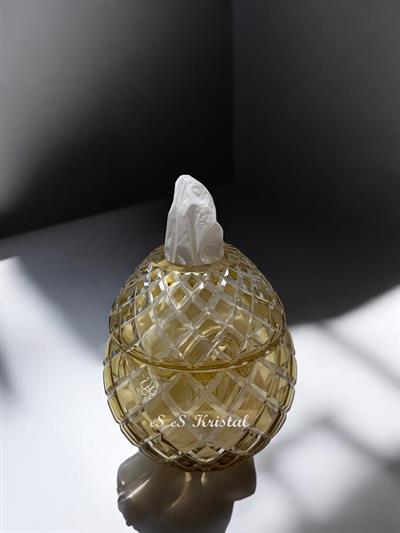 Konik Peçetelik Kafes Amber