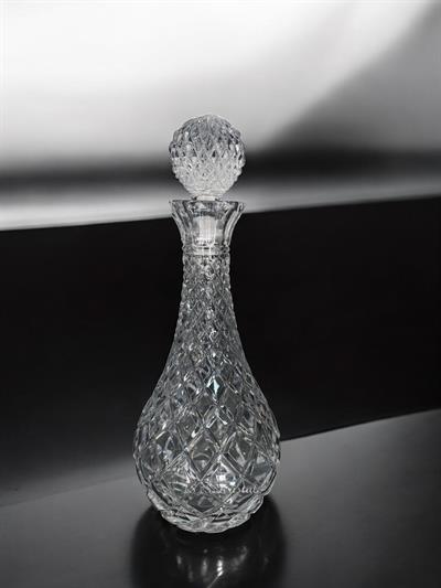 Kristal Şişe Kafes Şeffaf