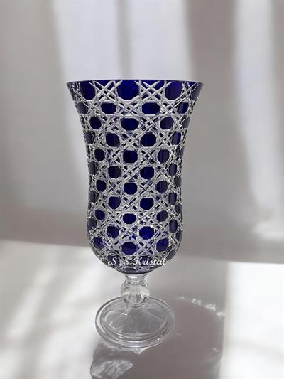 Lavin Vazo Uzun 35 Cm Hasır Mavi