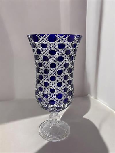 Lavin Vazo Uzun 35 Cm Hasır Mavi