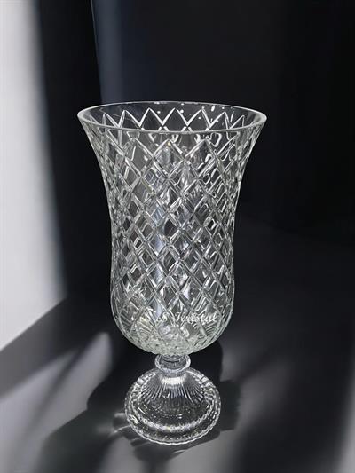 Lavin Vazo Uzun 35 Cm Kafes Şeffaf
