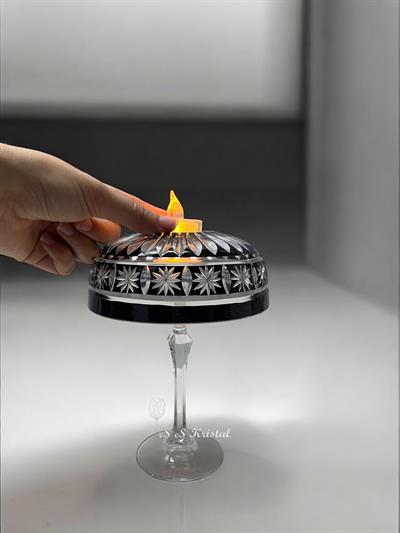 Mantar Abajur Mumluk Orion Siyah
