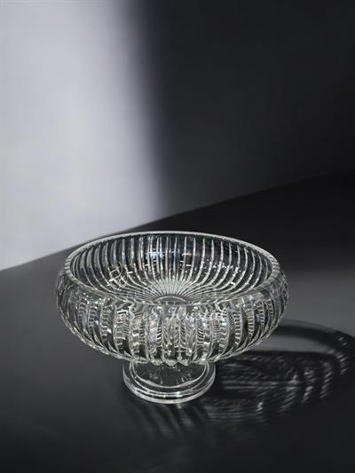 Nilüfer Kase Ayaklı Dik Kesme Şeffaf 22 cm