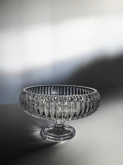 Nilüfer Kase Ayaklı Dik Kesme Şeffaf 22 cm