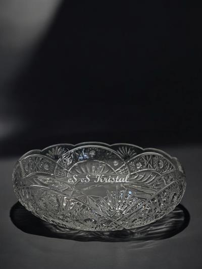 Nilüfer Kase Riva Dilimli 28 Cm Şeffaf
