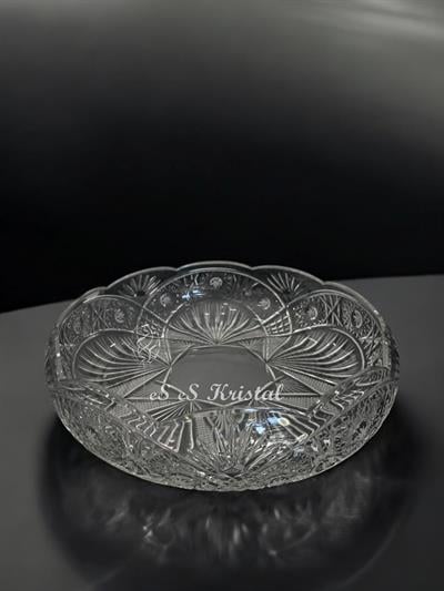 Nilüfer Kase Riva Dilimli 28 Cm Şeffaf