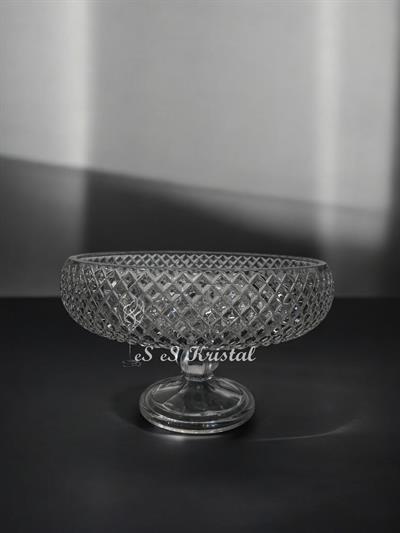 Nilüfer Kase Ayaklı Tarama 28 Cm Şeffaf