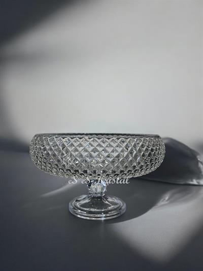 Nilüfer Kase Ayaklı Tarama Şeffaf 22 cm