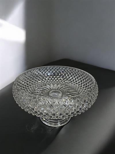 Nilüfer Kase Ayaklı Tarama Şeffaf 22 cm