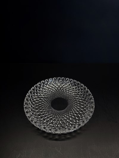 Pasta Tabağı 16 Cm Tarama Şeffaf 