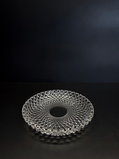 Pasta Tabağı 16 Cm Tarama Şeffaf 