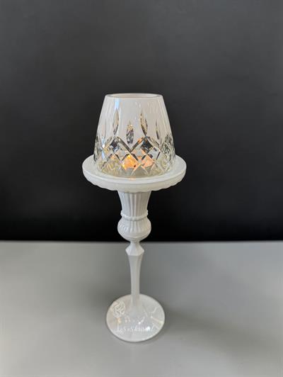 Peri Buhurdanlık Beyaz Yarısı Şeffaf